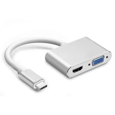 USB-C daudzporta adapteris HDMI VGA